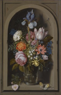 Klassik Blumen Werke - Bosschaert Ambrosius Blumen Schmetterling